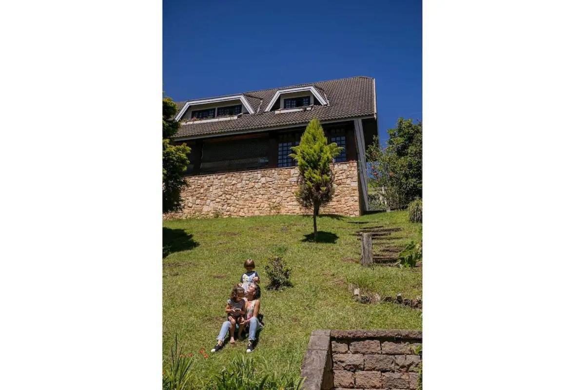 Casa Nas Montanhas Com Ofuro Villa Campos do Jordão Exterior foto