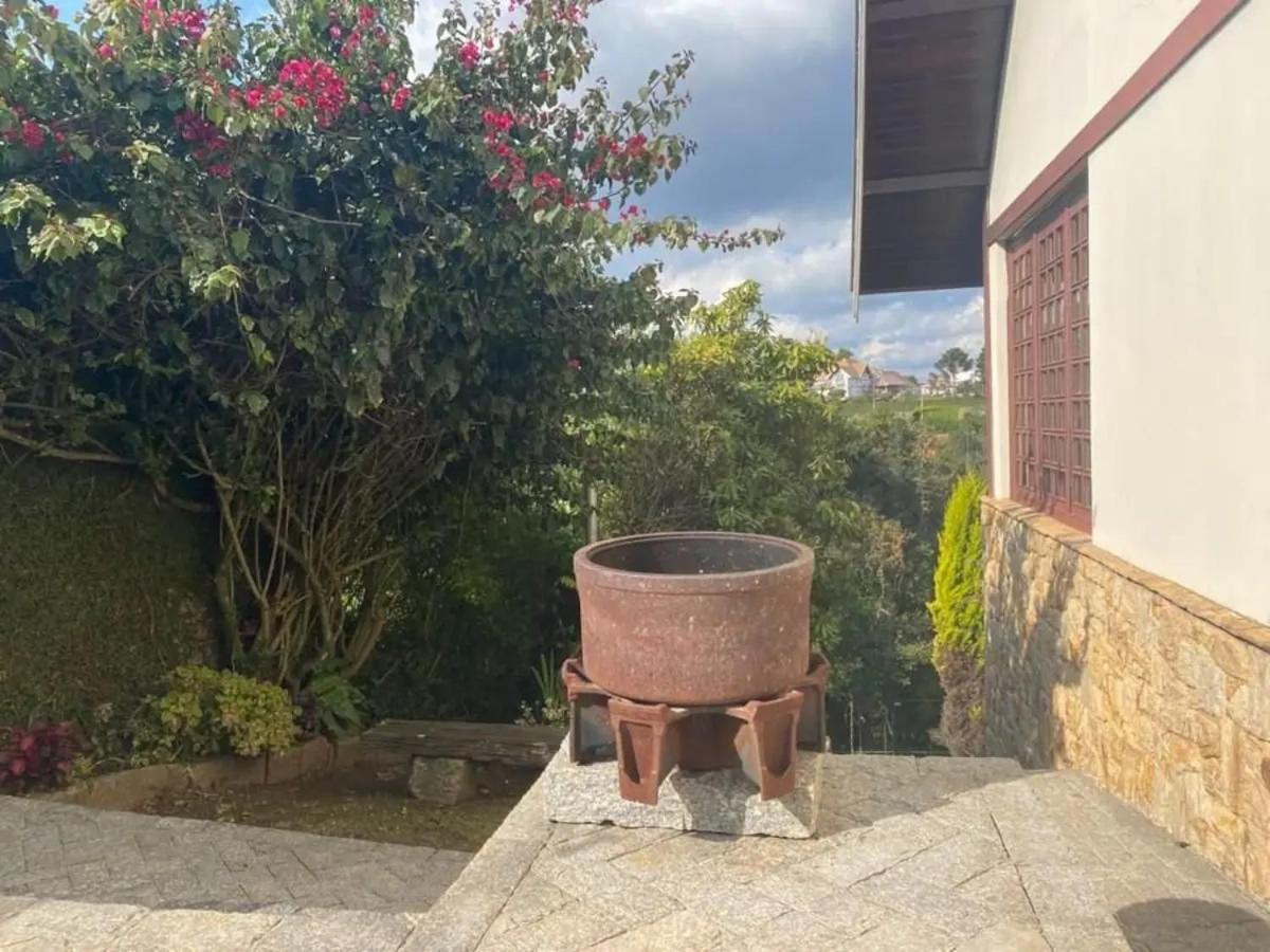 Casa Nas Montanhas Com Ofuro Villa Campos do Jordão Exterior foto